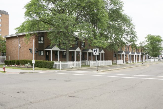 Susquehanna St looking E from Isbell St 2018622