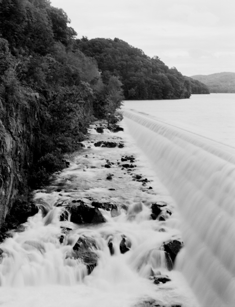 New Croton Dam-spillway channel