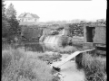 Downstream face with powerhouse